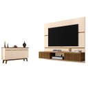 Ver imagem 2 de Conjunto Sala Painel Ambar TV 65 Pol. Buffet Opala