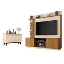 Ver imagem 2 de Conjunto Sala Home Atlanta TV 65 Polegadas com Led Buffet Opala