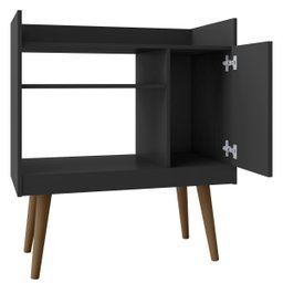 Aparador Cantinho do Café Bar Buffet Balcão Barzinho Preto - 3 Aparador Cantinho do Café Bar Buffet Balcão Barzinho Preto - 3