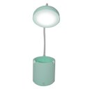 Ver imagem 5 de Luminária de Mesa Abajur Touch Screen Recarregavel LED Flexivel Articulada Suporte Celular Lâmpada