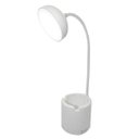 Ver mais imagens de Luminária de Mesa Abajur Touch Screen LED Recarregavel Flexivel Suporte Celular Lâmpada Escritório