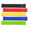 Kit 5 Faixas Elasticas Mini Band Academia em Casa Yoga Pilates Extensor Exercicios Fitness Crossfit - 13