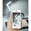 Ver mais imagens de Luminária de Mesa Touch Dobrável Abajur Sem Fio LED Recarregavel Articulada 3 Funções Iluminaç
