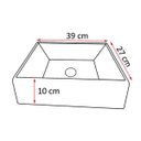 Ver imagem 3 de Kit Cuba Torino Sobrepor com Torneira Valvula Metal Preto