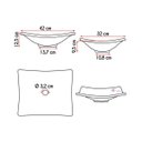 Ver imagem 3 de Kit Cuba Concava Sobrepor com Torneira Inox e Valvula Click