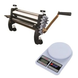 Cilindro De Massa Biscuit Antiaderente + Balança Digital - 1