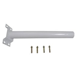 Luminária Solar Poste com Suporte Placa Completa LED 50W Sensor Controle Jardim Rua - 3