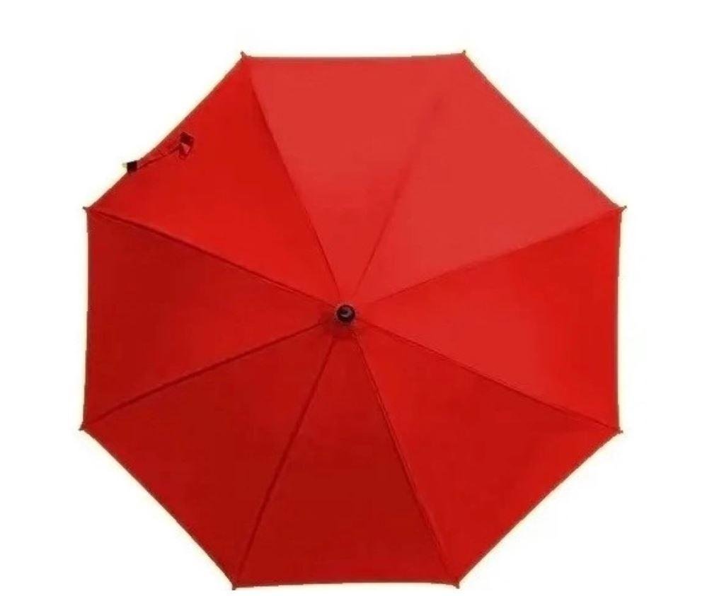 Guarda Chuva Grande Reforçado Voyagem Automático Vermelho - 2