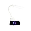 Ver imagem 4 de Luminária de Mesa LED Carregamento Sem Fio Induçao Celular Touch Articulavel 3 Cores
