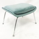 Ver imagem 1 de Puff Womb Chair Tecido Veludo Verde Menta - Poltronas Do Sul
