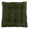 Almofada Futon Assento Decoração 50x50cm Flat Vários Modelos Verde Musgo - 6