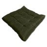 Almofada Futon Assento Decoração 50x50cm Flat Vários Modelos Verde Musgo - 1