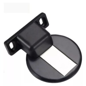 Batente Porta Slim Preto Cristallo