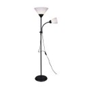 Ver imagem 1 de Luminária Articulada Abajur Chão duo floor Metal pedestal Lustre Coluna 1,72m