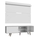 Ver imagem 3 de Rack e Painel para Tv até 65" Branco Dubai Madesa
