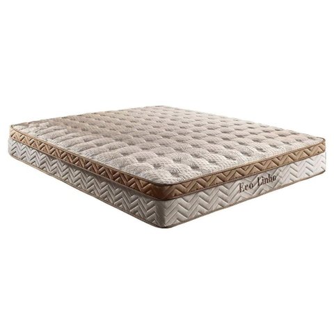 Colchão Casal Paropas Molas Ensacadas MasterPocket Eco Linho Euro Pillow (138x188x32) - 