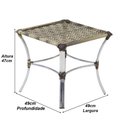 Ver imagem 7 de Kit Piscina Espreguiçadeiras Mesas Cadeiras Externa Alumínio