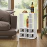 Mesa Lateral Sala Adega Bar Aparador Retrátil cor Branco - Comprar Móveis em Casa - 1