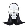 Máscara Caveira Branca e Preta Halloween 1 Unidade - 1