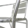 Cadeira Aluminio Jardim Area Externa Banqueta - 2