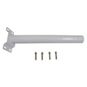 Ver imagem 5 de Suporte Luminária Solar Barra Poste Aço Rua Quintal Jardim Kit 5 Unidades