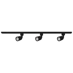 Trilho Eletrificado Kit 3 Spot de LED Iluminação 1M Decoração Casa Luz - 8 Trilho Eletrificado Kit 3 Spot de LED Iluminação 1M Decoração Casa Luz - 8