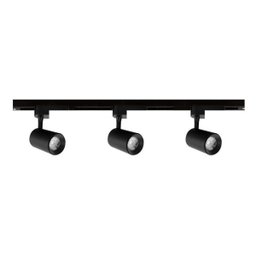 Trilho Eletrificado Kit 3 Spot de LED Iluminação 1M Decoração Casa Luz - 1 Trilho Eletrificado Kit 3 Spot de LED Iluminação 1M Decoração Casa Luz - 1