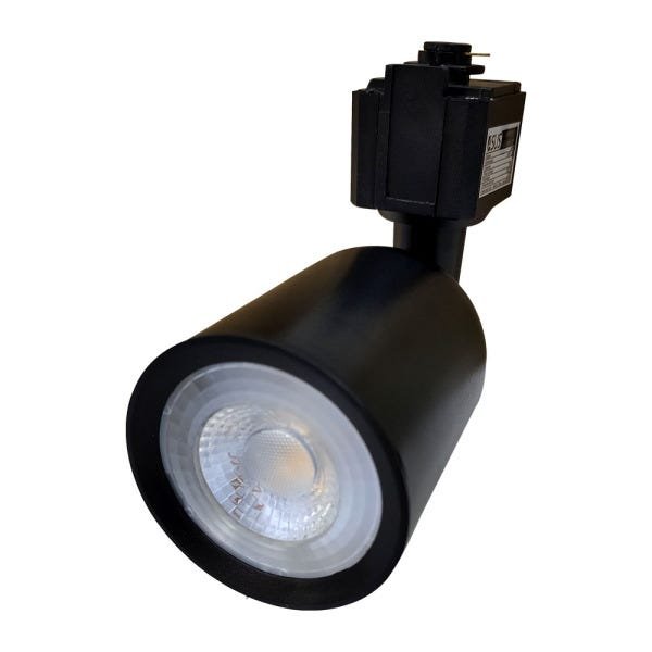 Trilho Eletrificado Kit 3 Spot de LED Iluminação 1M Decoração Casa Luz - 10