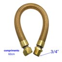 Ver imagem 2 de Flexível para Gás Alta Vazão 3/4 Mxf 60 Cm - Fg34600