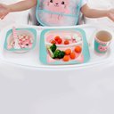 Ver imagem 4 de Kit Refeição Gatinho Buba Ref:13209 3 Meses+ Un Verde Água-rosa