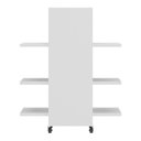 Ver imagem 5 de Gabinete Armário de Banheiro com Rodízios para Pia de Coluna Multimóveis MP5027 Branco