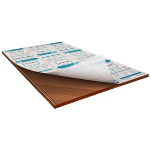 Chapa de Policarbonato Alveolar Bronze 2,10x2,00 4 Milímetros