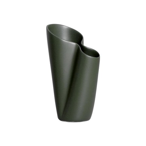 Vaso Decorativo de Cerâmica para Mesa de Sala Antúrios P Verde Lúpulo