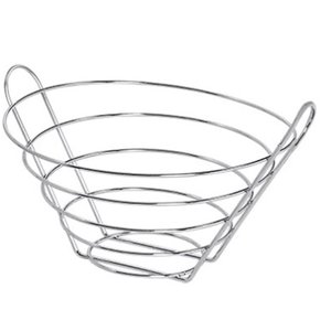 FRUTEIRA DE MESA REDONDA CROMADA - Cód 06837