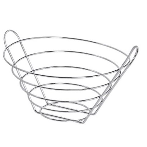 FRUTEIRA DE MESA REDONDA CROMADA - Cód 06837