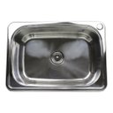 Ver imagem 4 de Cuba Simples Inox Pia Cozinha Gourmet alto brilho 53 x 38