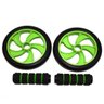 Aparelho Abdominal Lombar Ab Rolo Roda Com Apoio Fitness - 4