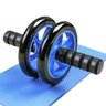 Aparelho Abdominal Lombar Ab Rolo Roda Com Apoio Fitness - 2
