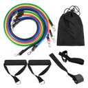 Ver imagem 6 de Kit Elástico Extensor 11 Peças Exercício Funcional Tubing