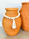 Ver imagem 5 de Colar Decorativo Artesanal em Cerâmica. para Decorar Vasos, Mesas de Centro ou de Jantar,