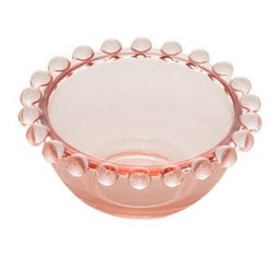 Conjunto 4 Bowls Cristal Rosa Pearl Wolff - 1