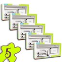 Ver imagem 1 de Conjunto 5 Kits Acessorio Banheiro 5 Peças Metal Cromado