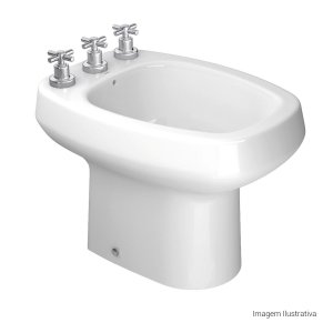 Bidê 3 Furos Branco Deca Cod: B.8.17