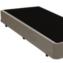 Ver imagem 2 de Cama Box Solteiro 78 Bege Sintetico - Santo Box