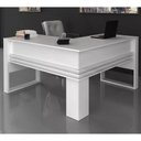 Ver imagem 7 de Mesa Escrivaninha Angular Para Escritorio Me4145 Branco