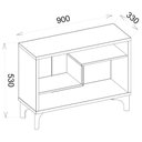 Ver imagem 5 de Estante Para Livro Decorativa Loft Caemmun