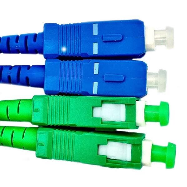 Cordão Óptico Duplex Monomodo 9/125M Sc-Upc/Sc-Apc 2,5M - 2