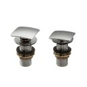 Ver imagem 2 de Valvula Click Quadrada Lavatorio 7/8 Metal Cromado