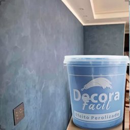 Cimento Queimado com Efeito Perolizado Decora Fácil 1kg - Baby Blue - 3