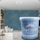 Ver imagem 6 de Cimento Queimado com Efeito Perolizado Decora Fácil 1kg - Baby Blue